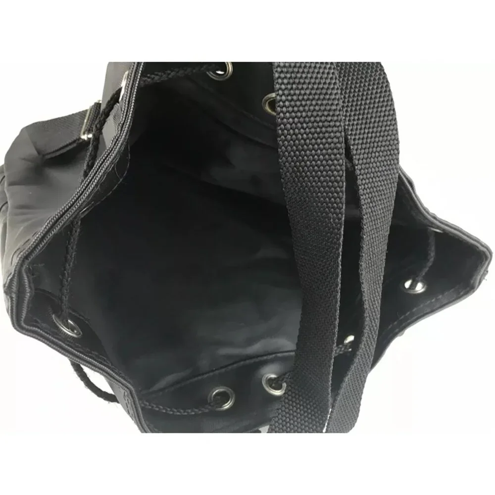 Arezzo Firasole Womens Black Zip Inner Pocket‎ Adjustable Strap Backpack Bag